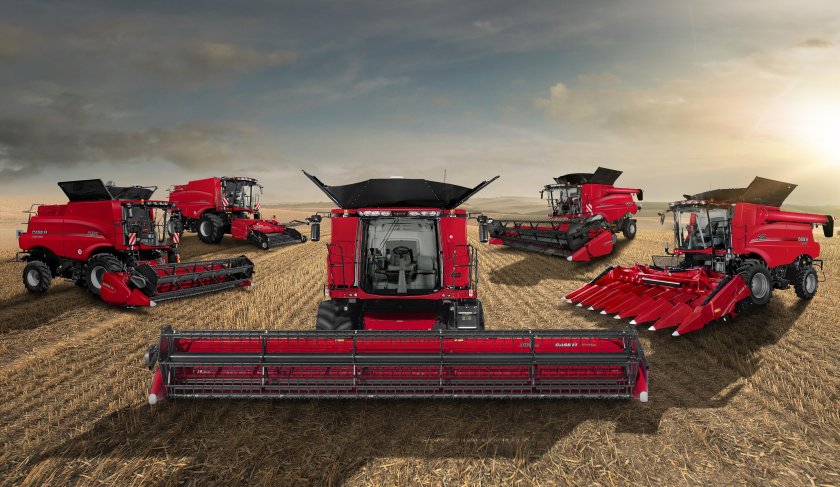 Case IH Axial комбайн