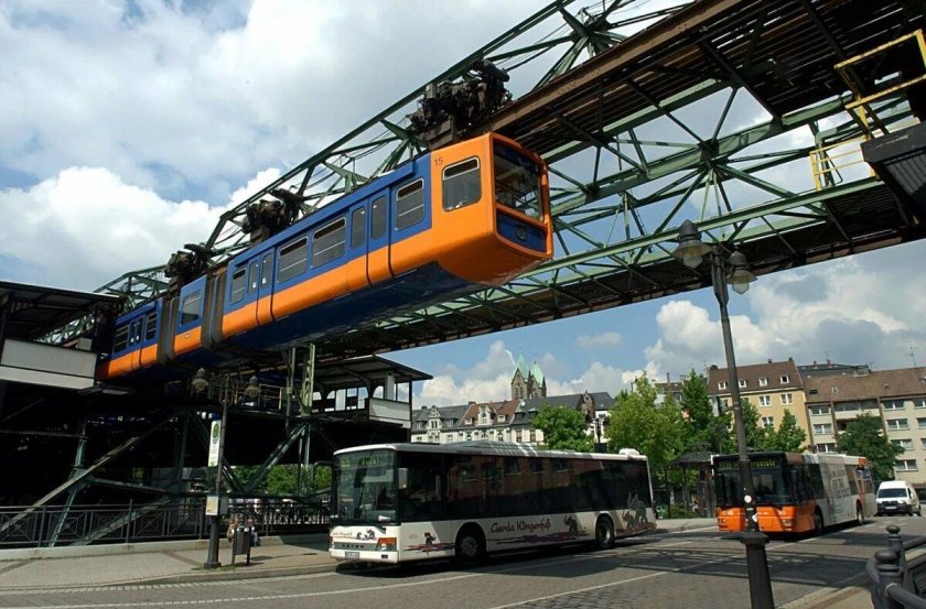 Вуппертальская подвесная дорога Германия