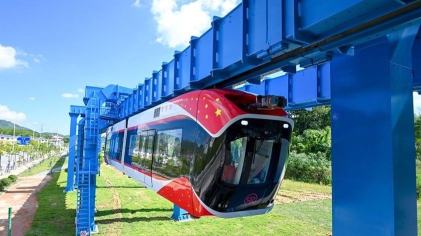 Левитирующий поезд «Маглев» (Китай)