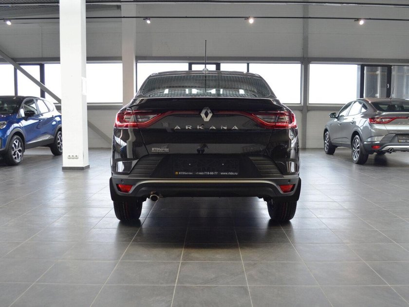 Черный аркана 2021 в новом кузове