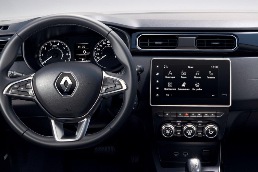 Приборная панель Рено аркана