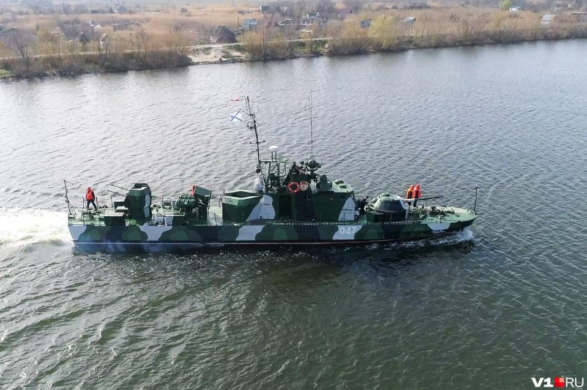 Речные бронекатера проекта 58150 «Гюрза»