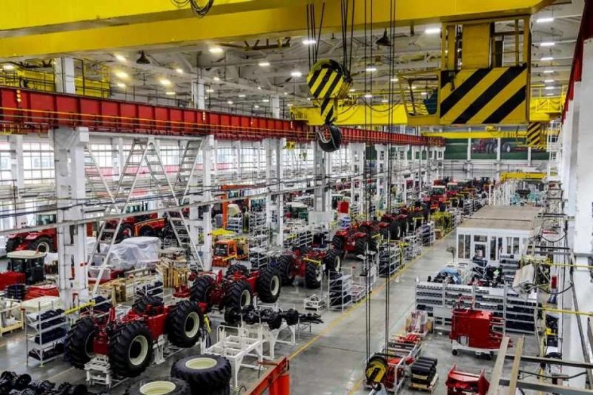 Цех тракторов Ростсельмаш