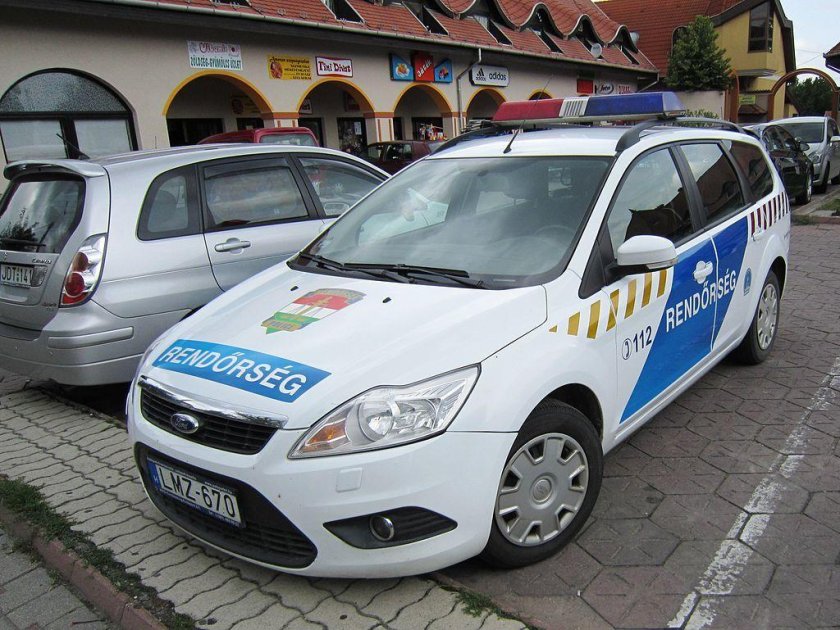 Полицейские машины Венгрия