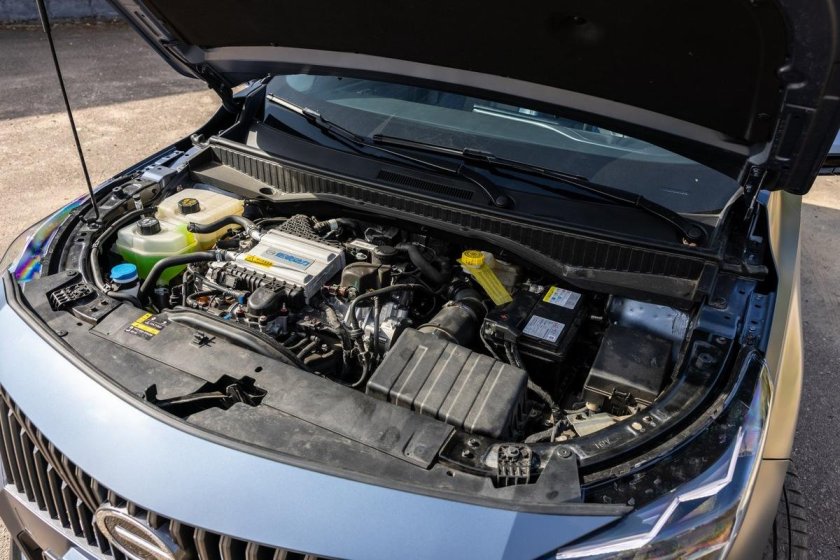 Кроссовер geely coolray