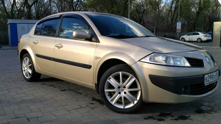 Рено Меган 2 на 17 дисках