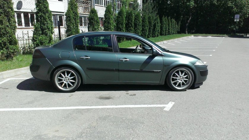 Рено Меган 2 на 18 дисках