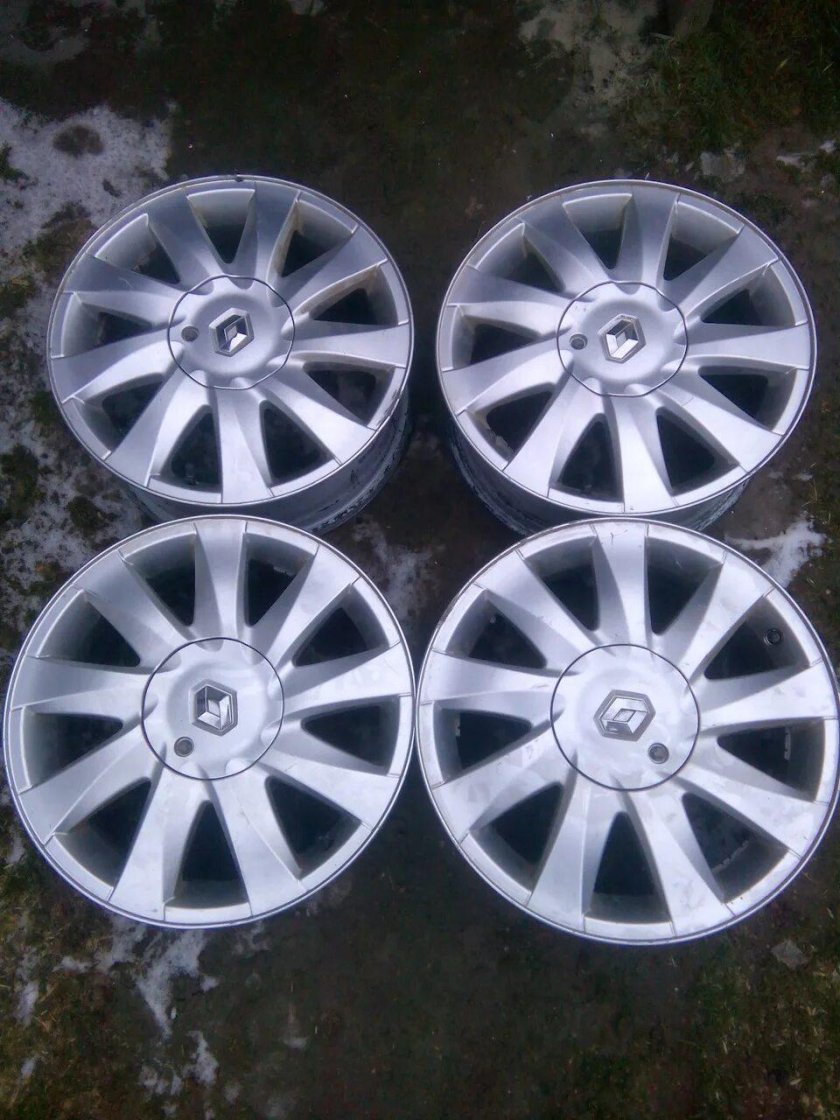 Оригинальные литые диски Рено Меган 2