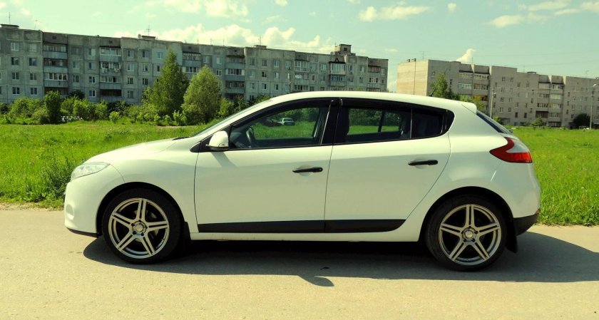 Рено Меган 3 на 17 дисках