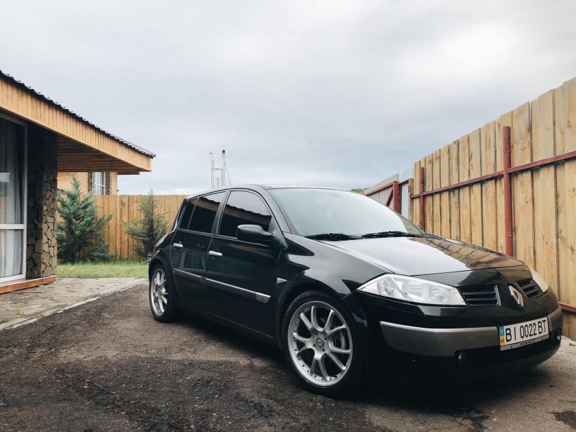 Рено Меган 2 на 18 дисках