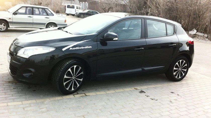 Рено Меган 3 на 17 дисках