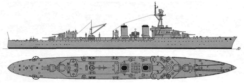 Duguay-Trouin французский крейсер