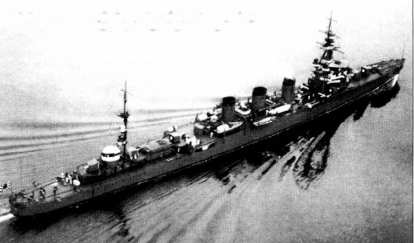 Японский крейсер Tenryu