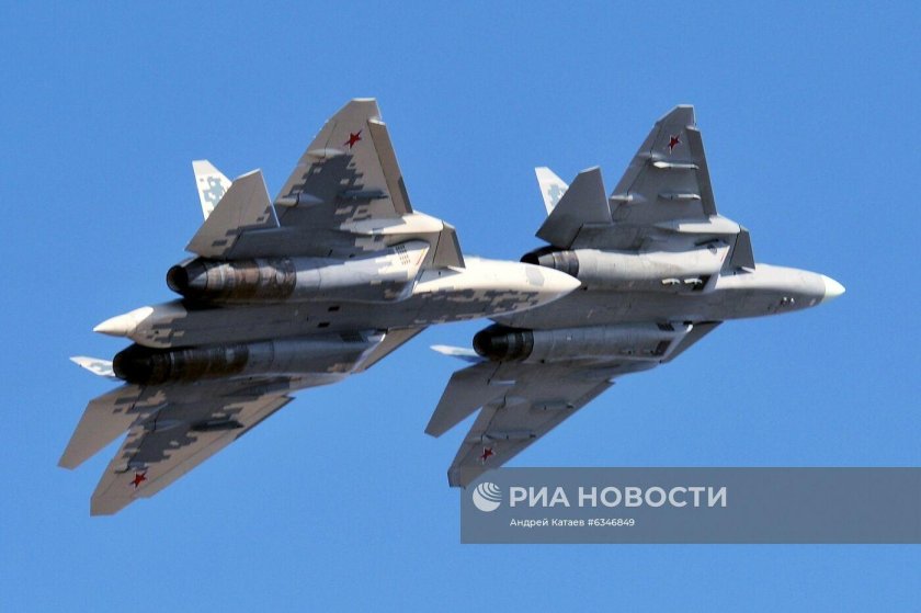 Истребитель 5 поколения россии су 57