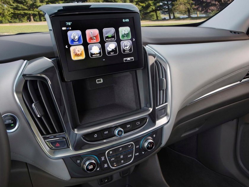 Chevrolet Traverse 2021 салон