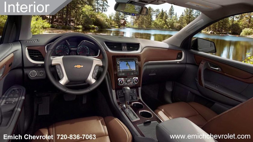 Chevrolet Traverse салон