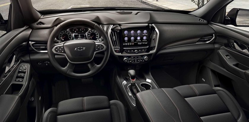 Шевроле траверс 2022 салон