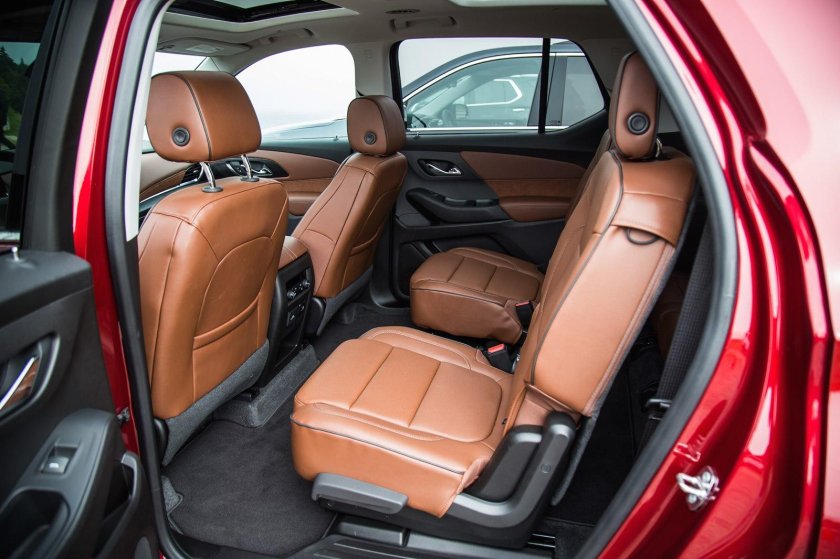 Chevrolet Traverse 2021 салон