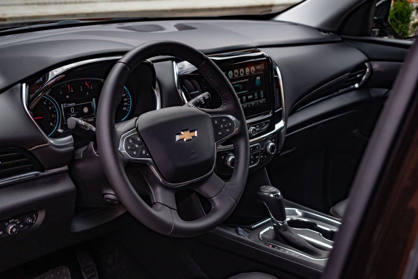 Chevrolet Traverse 2021 салон