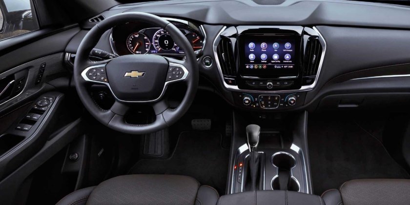 Шевроле траверс 2022 салон