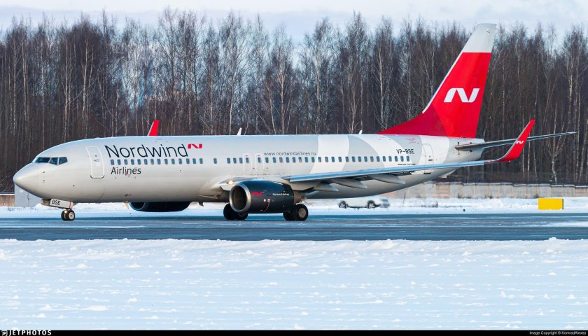 Boeing 737-800 nordwind airlines