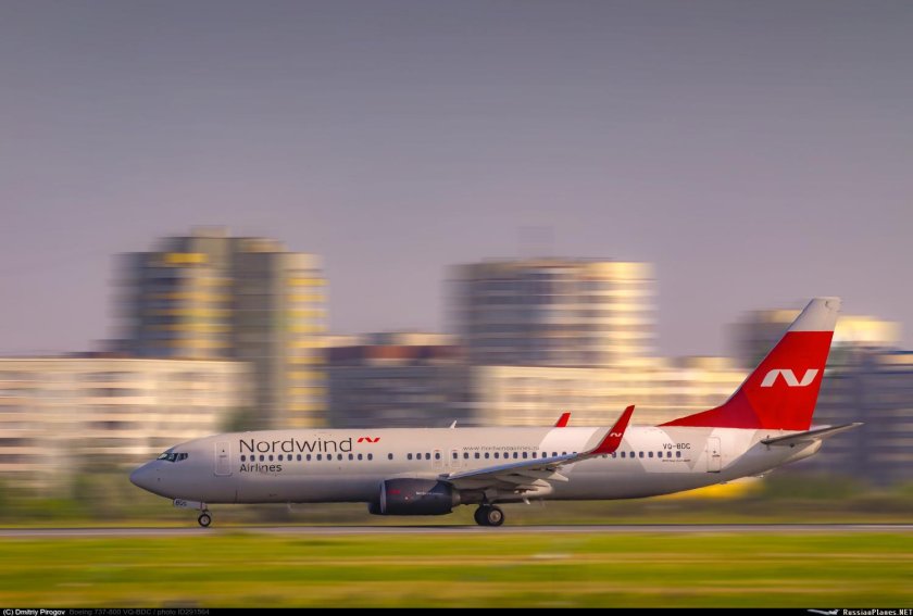Боинг 737-800 Nordwind