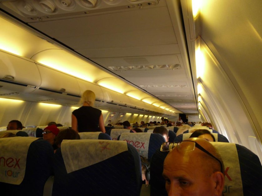 Боинг-737-800 Норд Винд внутри