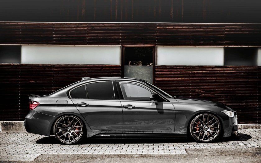 BMW f30 m Black