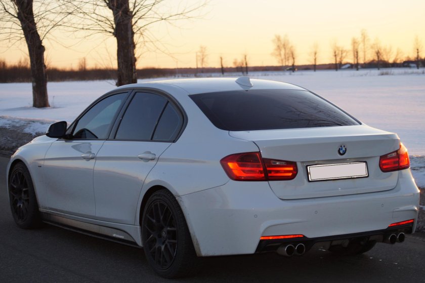 БМВ f30 тонированная