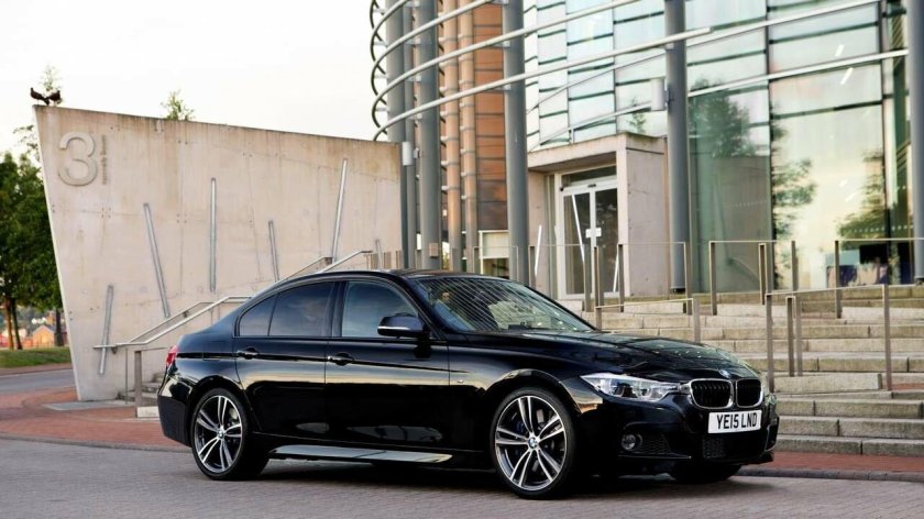 BMW f30 m Black