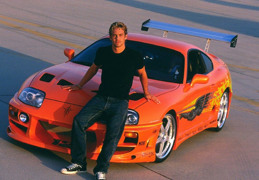 Toyota supra paul walker