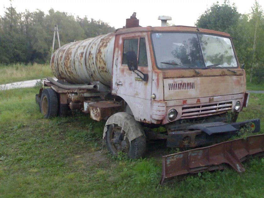КАМАЗ 5320 заброшенный