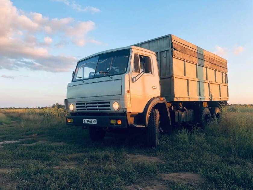 Камаз 5320 бортовой зерновоз