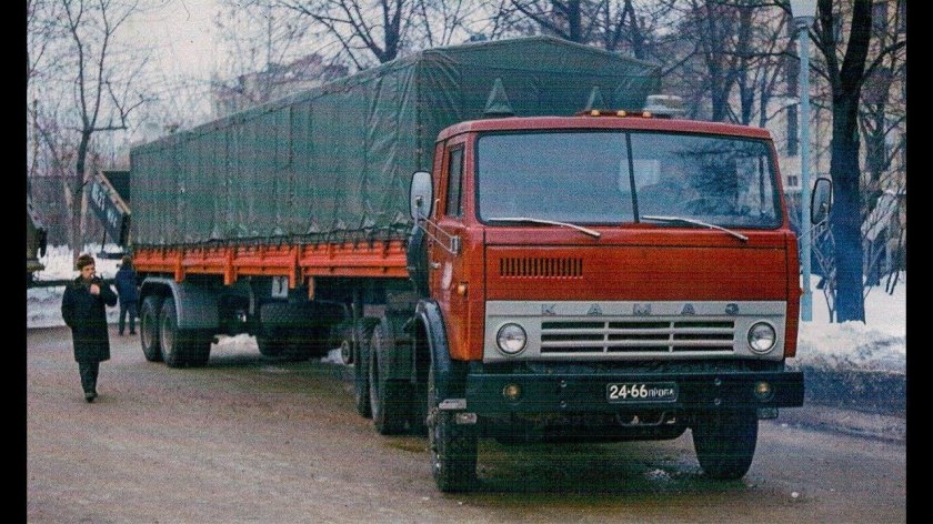 КАМАЗ 5320 седельный тягач