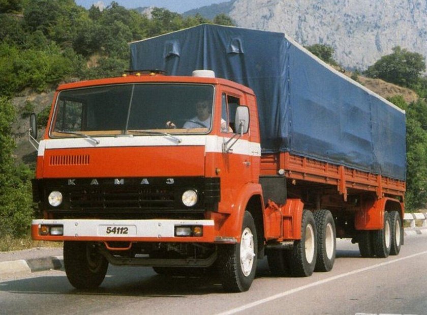 КАМАЗ 5320 седельный тягач