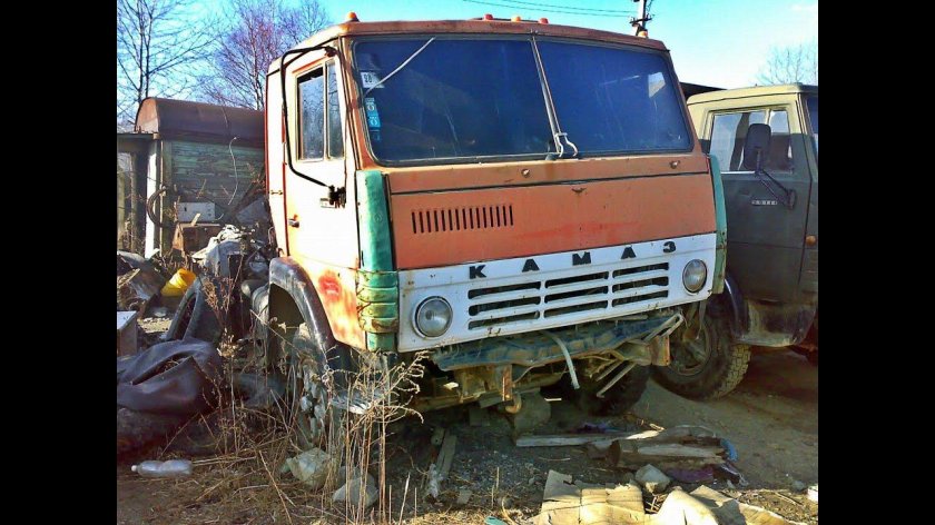 КАМАЗ 5320 заброшенный