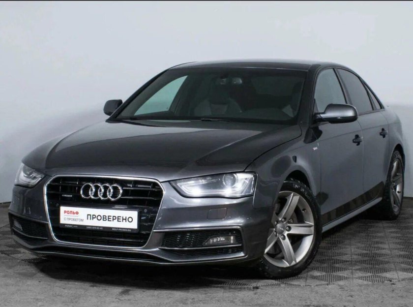 Audi a4 b8 рестайлинг
