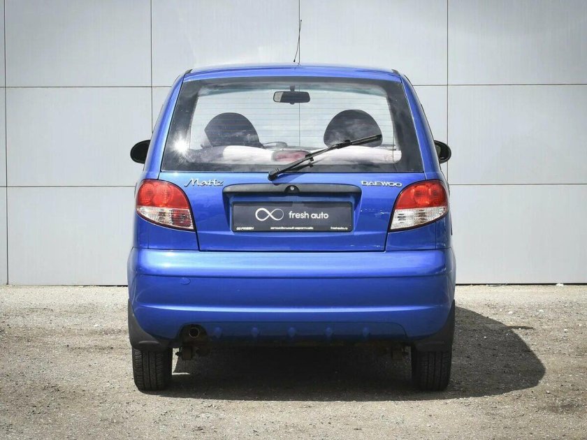 Дэу Матиз голубой металлик