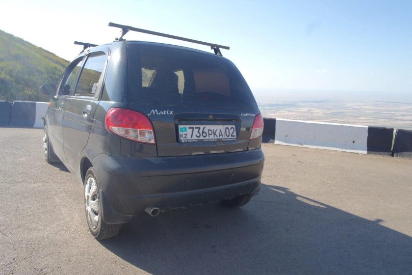Daewoo Matiz сзади