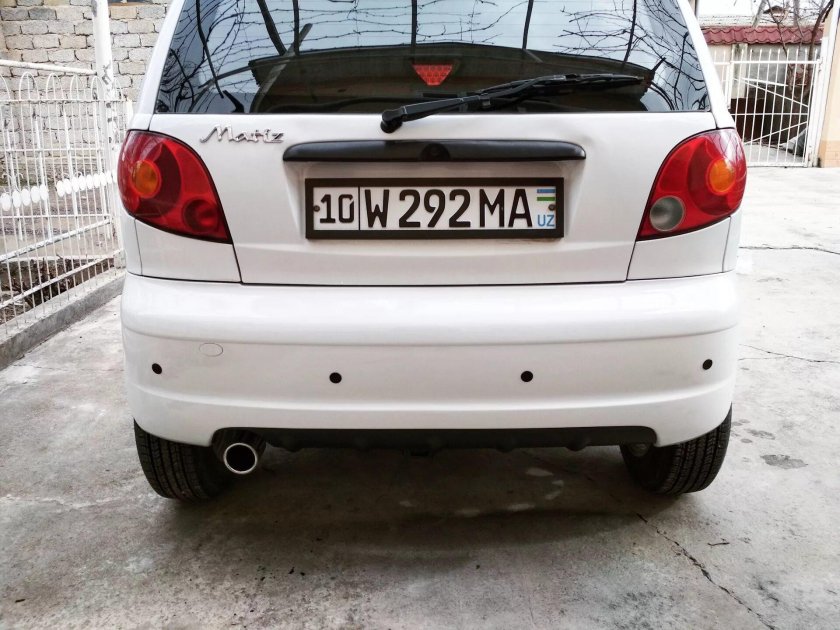 Парктроники на Дэу Матиз