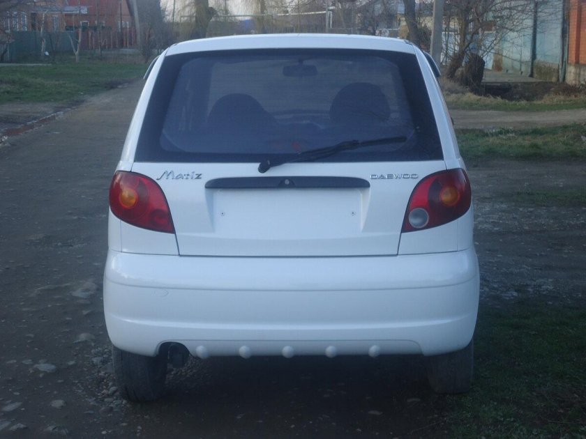 Daewoo Matiz 2000 сзади