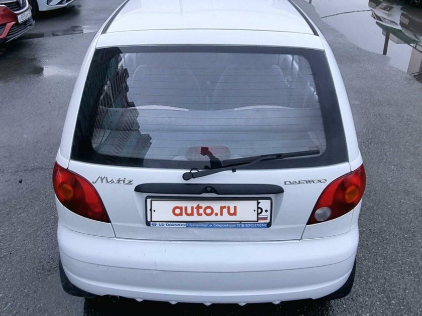 Daewoo Matiz Рестайлинг