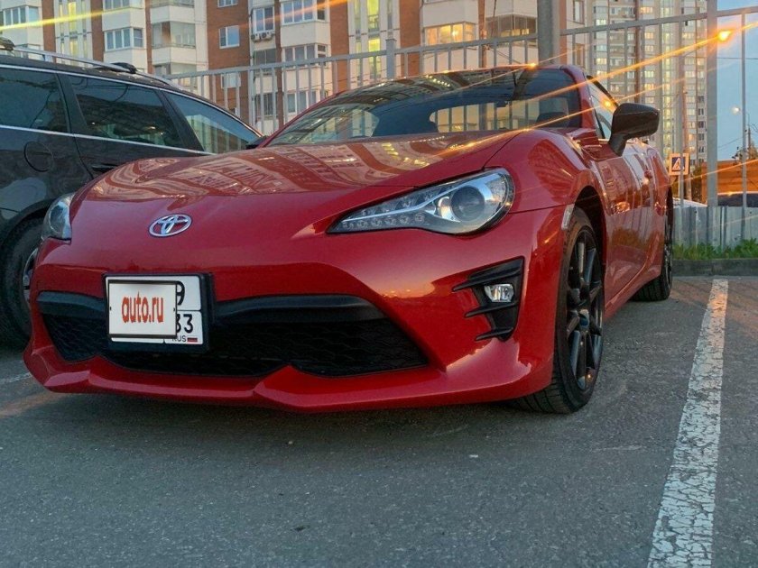 Тойота ГТ 86 2018
