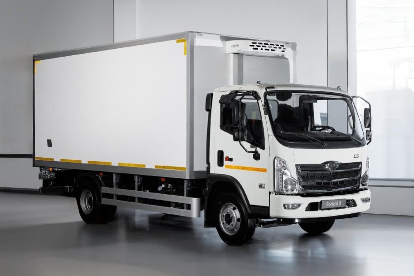 Изотермический фургон jac n 56