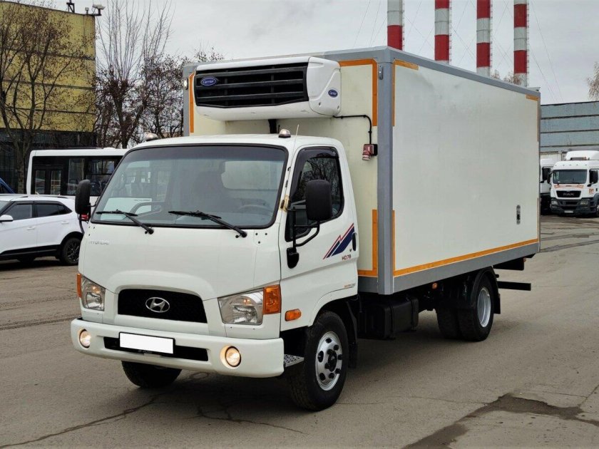 Hyundai hd78 рефрижератор