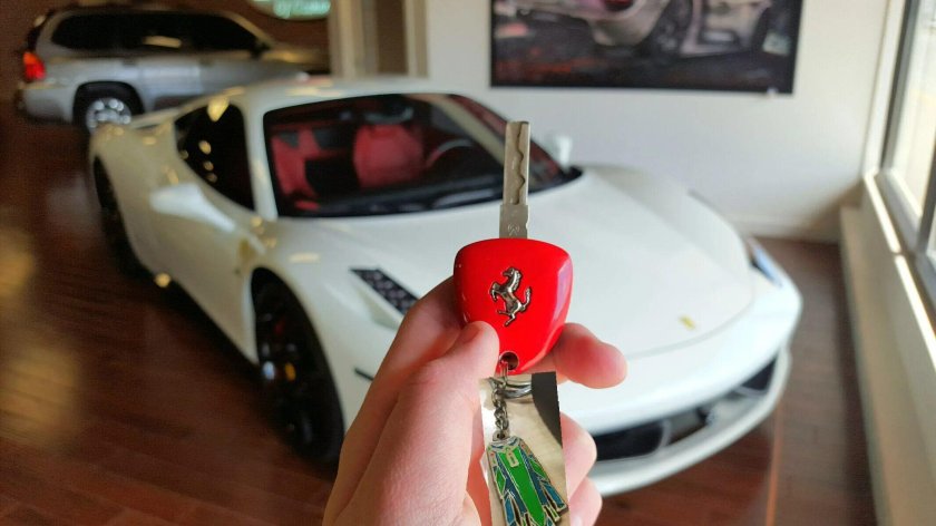 Ключ Ferrari sf90