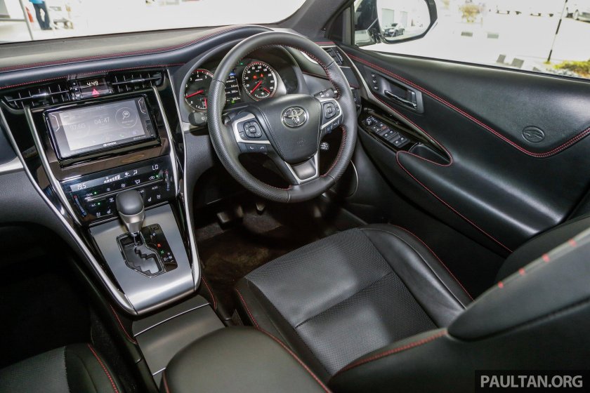 Toyota Harrier 2018 салон