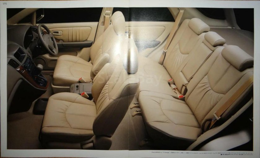 Toyota Harrier 2000 салон