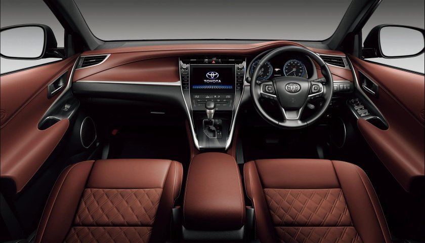 Toyota Harrier 2017 салон