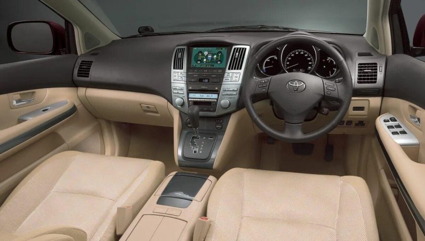 Toyota Harrier 2005 салон